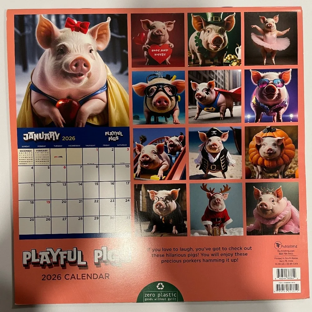 New Various 2026 Full-Color Calendars